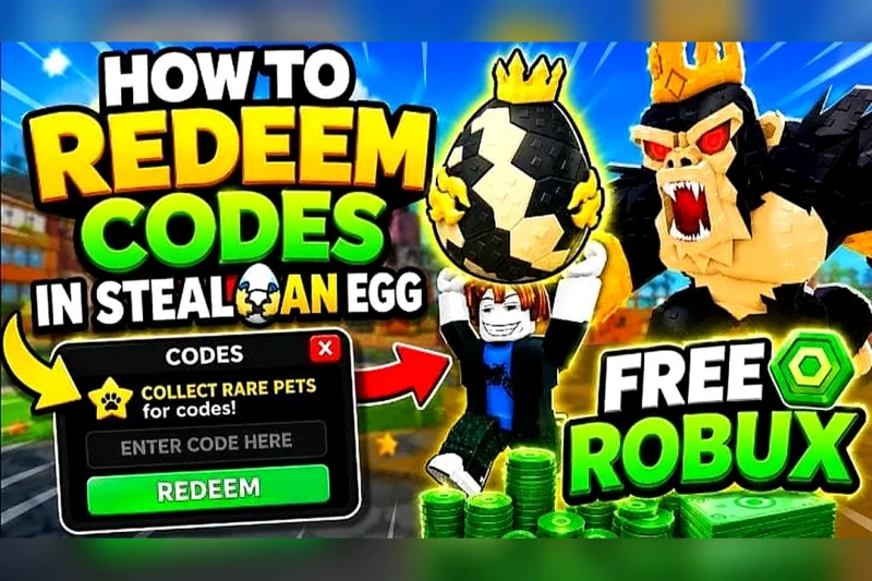 Nuevos códigos de Roba un Huevo y Robux: qué está confirmado en 2026